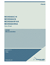 DataSheet MC9S08AW16A pdf